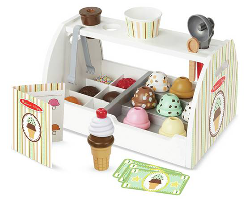 smyths toys wooden ice cream cart