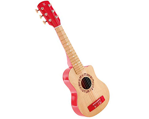 hape red flame guitar