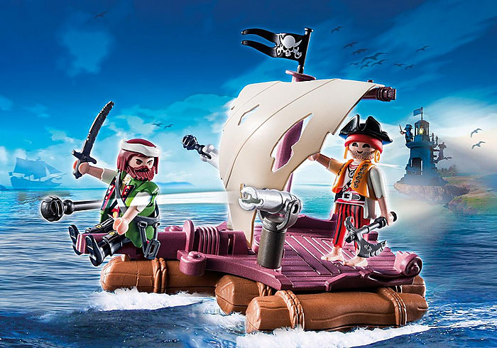 Floating Pirate Raft by Playmobil