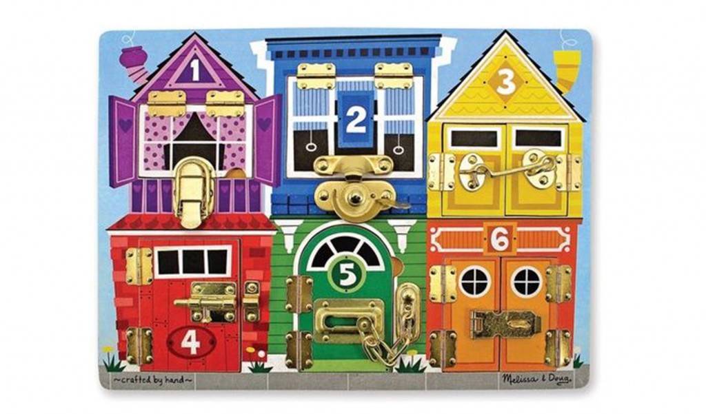 Wooden Latches Board by Melissa & Doug 