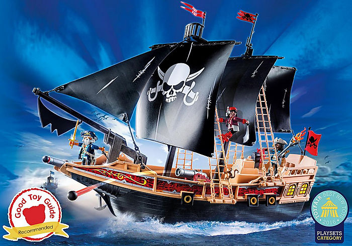 Floating Pirate Raiders Ship with Cannon by Playmobil  