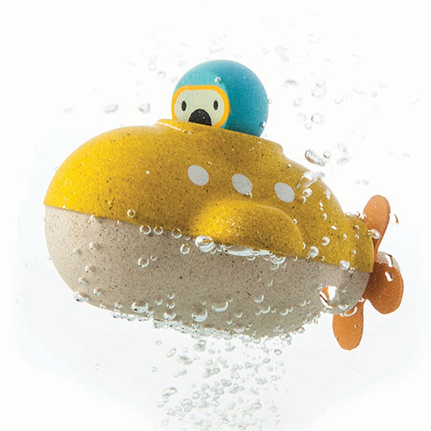 Submarine Bath Toy by Plan Toys