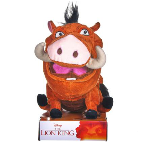 The Lion King Farting Pumba Plush by Disney 