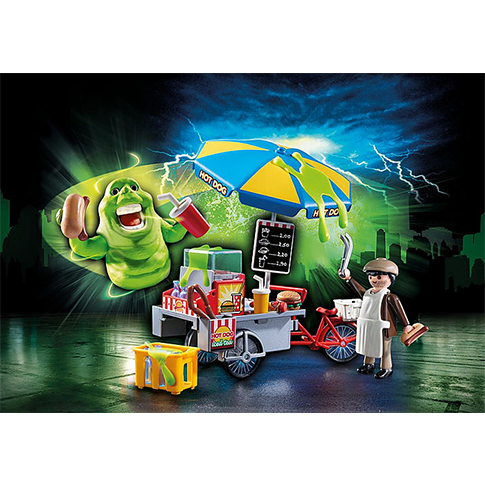  Ghostbusters Slimer with Hot Dog Stand by  Playmobil